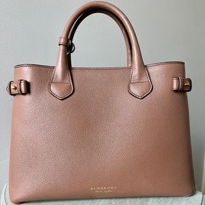Burberry banner tote